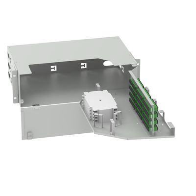 Direct 96 Cores SC APC Type Swing Patch Panel for Network FTTH Projects 5 ODN Network ネットワーク用 FTTH プロジェクト用 スイングパッチ パネル