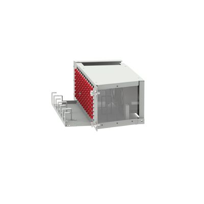 19インチ光ファイバー機器-UPC型 96コア スイング光学パッチパネル