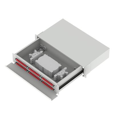 データセンター 光ファイバー配送パッチパネル 48 ポート 5 期間の設備