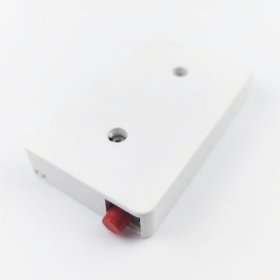 2コア UPC プラスチック光ファイバー フェイスプレートソケットパネル FTTH ネットワーク 白/灰色