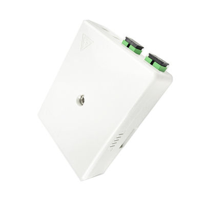 SC APC プラスチック・ファイバー・オプティック・フェイスプレート・ソケット パネル 2 室内・FTTH ネットワーク用のコア