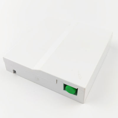 グレーFTTHネットワーク性能のためのベスト1コアFC APCプラスチック光ファイバーソケットパネル