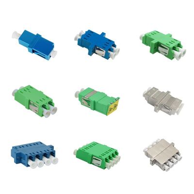 1 ポート / 2 ポート / 4 ポート LC APC UPC PC 光ファイバーアダプタ