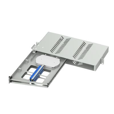 24ポート LC UPC スイングタイプ 亜光学配送フレームのための光ファイバーパッチパネル