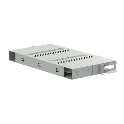 FTTX 24 ポート ODF スイング型 SC APC 光ファイバーパッチパネル