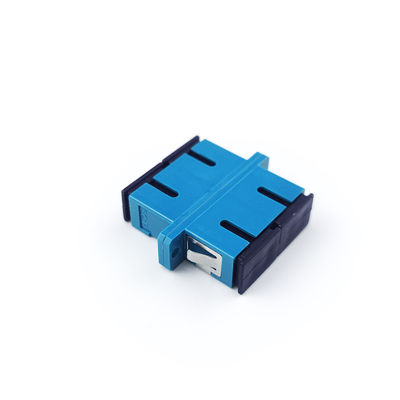 FTTH SC 光ファイバーアダプタ UPC 防塵デュプレックスカップラー PBT 素材