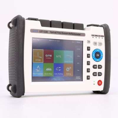 3 時間 OTDR LOT5100 MINI 光ファイバーケーブルハンドルのためのファイバーテスト機器