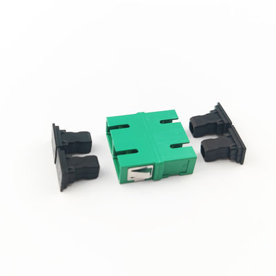 5 PBT 耳のない防塵デュプレックス カップラー SC APC と光ファイバーアダプタ