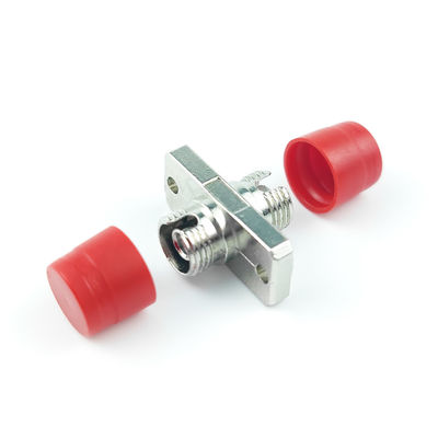 亜鉛合金/プラスチックのPBT材料の直角型FTTHシンプレックスUPCFC光ファイバーアダプタ