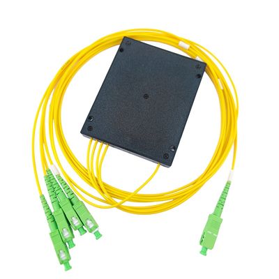 SC FC UPC APC ワイヤレスLANネットワーク用のスプリッタとディバイダー 2mm カセットタイプ 光ファイバー