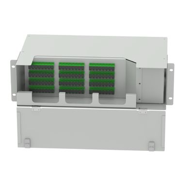 Direct 96 Cores SC APC Type Swing Patch Panel for Network FTTH Projects 5 ODN Network ネットワーク用 FTTH プロジェクト用 スイングパッチ パネル