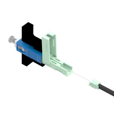 シンプレックスSC 光ファイバー・ファストコネクタ UPC 落下ケーブル FTTH フィールド組立のために磨き