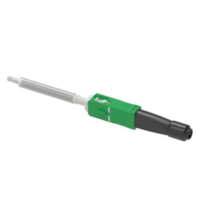ネットワーク FTTH シンプレックス SC 光ファイバー・ファストコネクタ 10 回再利用とUPCポーリング