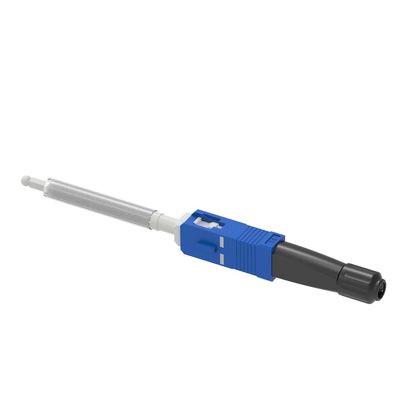 ネットワーク FTTH シンプレックス SC 光ファイバー・ファストコネクタ 10 回再利用とUPCポーリング