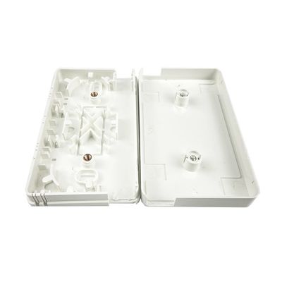 室内FTTXネットワークのためのABS2コアプラスチック光ファイバーフェイスプレートソケットパネル