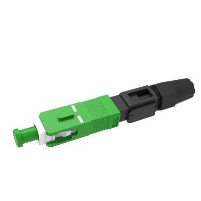 ネットワークにおけるFTTHフィールド組み立てのためにポリッシュされたSimplex SC光ファイバー・ファストコネクタ UPC
