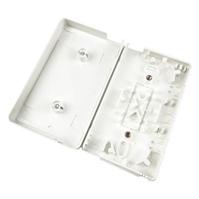 室内FTTXネットワークのためのABS2コアプラスチック光ファイバーフェイスプレートソケットパネル