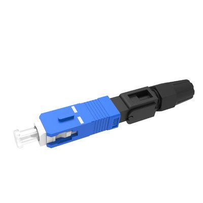 ネットワークにおけるFTTHフィールド組み立てのためにポリッシュされたSimplex SC光ファイバー・ファストコネクタ UPC