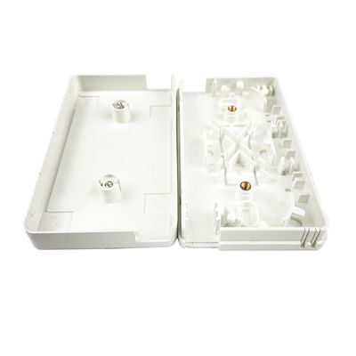 室内FTTXネットワークのためのABS2コアプラスチック光ファイバーフェイスプレートソケットパネル