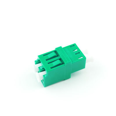 緑色の耳のないデュプレックスB LC APC光ファイバーアダプタ FTTHアプリケーション