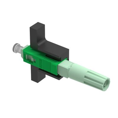SC APC ネットワークフィールド組立のための光ファイバー・ファストコネクタ 返却損失 APC≥55dB