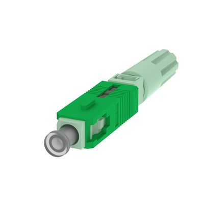 SC APC ネットワークフィールド組立のための光ファイバー・ファストコネクタ 返却損失 APC≥55dB