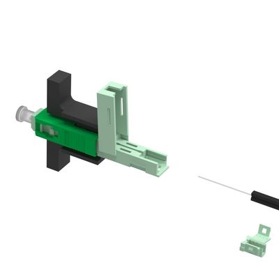 ワイヤレスLANネットワークのフィールド組立に使用されるSimplex SC APC光ファイバー・ファストコネクタ5