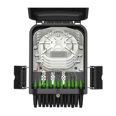外部 FTTH 光ファイバースプリッターボックス 48 スプライシング容量と3 メインケーブルポート