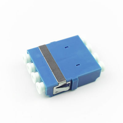 空間節約 FTTH ソリューション 標準 フレンズ 耳のない方形 LC UPC 光ファイバー アダプター