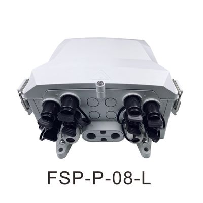 16 コア ドロップケーブルとメインケーブルのための外用光ファイバーターミナル配送ボックス