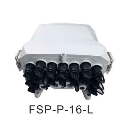 16 コア ドロップケーブルとメインケーブルのための外用光ファイバーターミナル配送ボックス