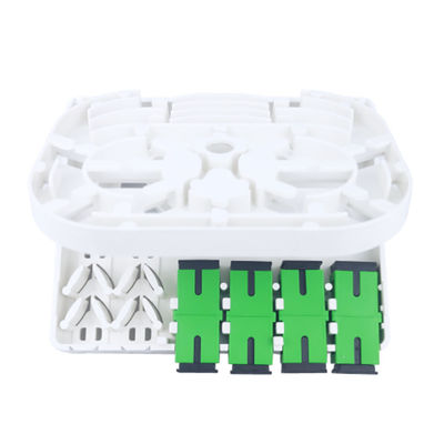 5 FTTX 4コア プラスチック光ファイバー フェイスプレートソケットパネルとFTTX