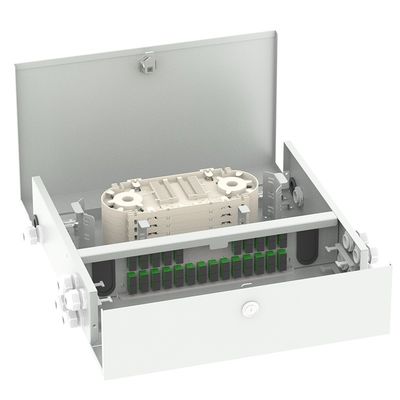 72/96 Cores SC コネクタ 室内用 ケーブルLANネットワークの配送用 光ファイバー端末箱