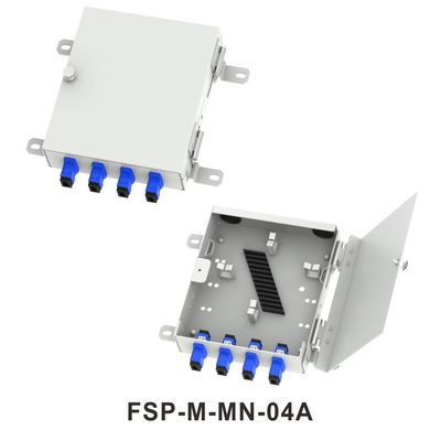 FTTXネットワーク ODN メタルミニ光ファイバー FTTH端末ボックス 8 LCとSCコネクタを持つコア配送