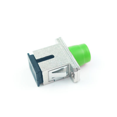 FTTH 1 ポート メタル SCAPC FCAPC ハイブリッド 光ファイバー アダプター 最良機器のためのカップラー