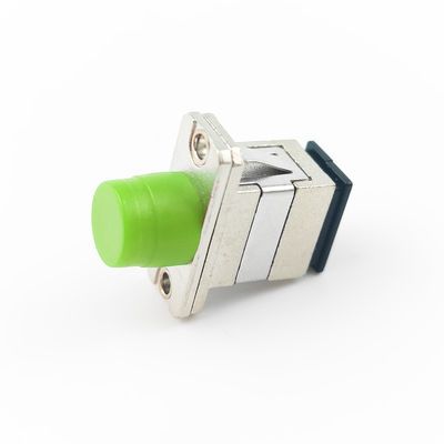 FTTH 1 ポート メタル SCAPC FCAPC ハイブリッド 光ファイバー アダプター 最良機器のためのカップラー
