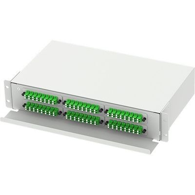 FTTX 1U ドラワータイプ 室内サブ ODF 19 インチ 光ファイバー光学配送フレーム
