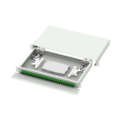 冷式鋼SCFCSTLCコネクタ型19インチ光ファイバー配送フレーム