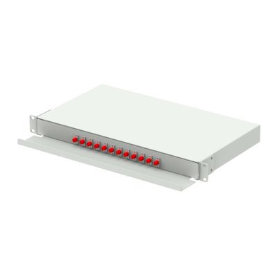 冷式鋼SCFCSTLCコネクタ型19インチ光ファイバー配送フレーム