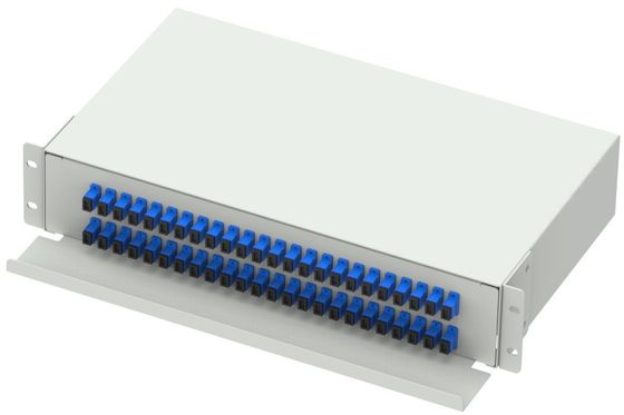 冷式鋼SCFCSTLCコネクタ型19インチ光ファイバー配送フレーム