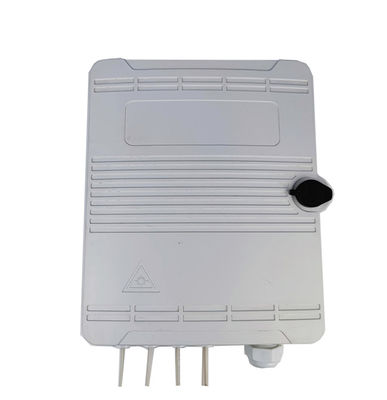 壁ポールマウント ネットワークFTTH IP65 屋外 8コアのための光ファイバー配送ボックス
