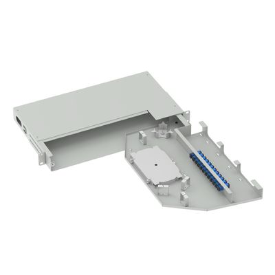 ODNネットワーク 19 インチ スイングパッチパネル 12コアSC UPCタイプ5の光ファイバー機器