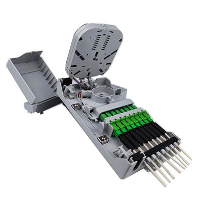 PCABS素材 ネットワーク用 ODN FTTH IP65 アウトドア8コア 光ファイバー端末箱