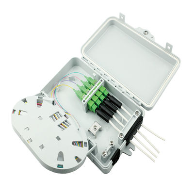 FTTH ネットワーク アクセス 屋外 IP65 4 コア 光ファイバー 終結/配送ボックス アクセス