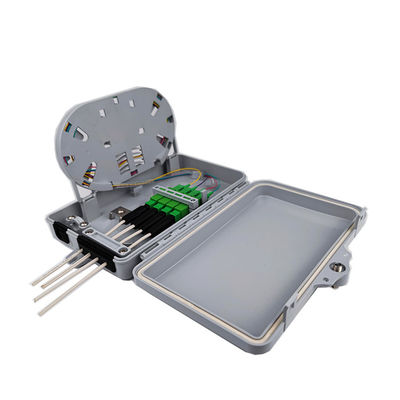 FTTH ネットワーク アクセス 屋外 IP65 4 コア 光ファイバー 終結/配送ボックス アクセス