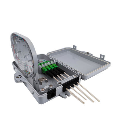 FTTH ネットワーク アクセス 屋外 IP65 4 コア 光ファイバー 終結/配送ボックス アクセス