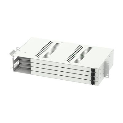 19インチ光ファイバーパッチパネル サブODF SCLCコネクタと冷たいロール鋼