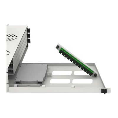 19インチ光ファイバーパッチパネル サブODF SCLCコネクタと冷たいロール鋼