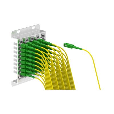 10 高容量通信ネットワークのための144コアFTTH屋外ファイバー配送キャビネット
