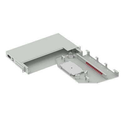 12コア オプティカル配送フレーム UPC型 スイングパッチパネル 19インチ FTTX 5